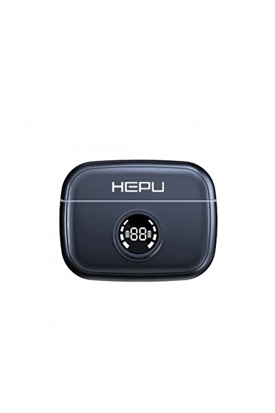 Hobimtek Ht-K30 Kablosuz Mikrofon Seti Dijital Göstergeli Şarj Kutulu İkili Yaka Mikrofonu iOS/Type-C Uyumlu