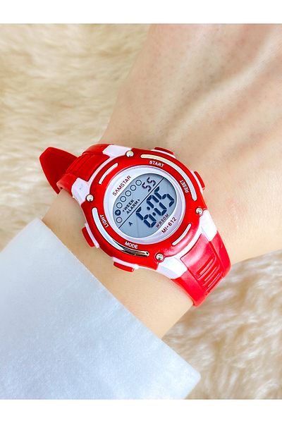 Samstar Alarm-Light-Stopwatch-5 Atm Waterproof-Gift Children's Wristwatch