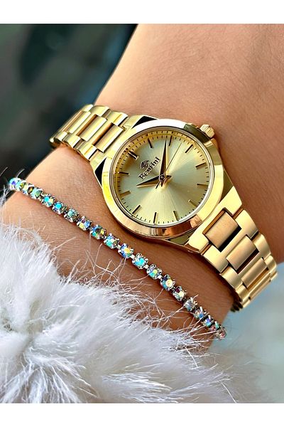 Bentini Women's Wrist Watch with Steel Band - Waterproof, 2-Year Warranty
