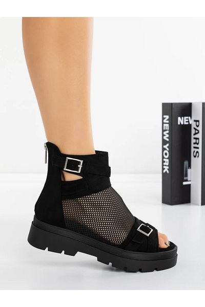 mei Sandale Dama cu Platforma 5HXS5 Negru | Mei