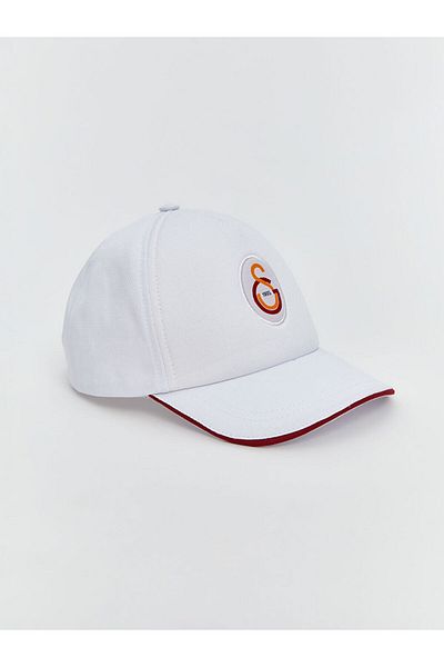 LC Waikiki White Printed Girl's Cap Hat
