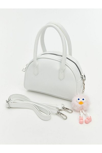 LC Waikiki White Leather Look Women's Shoulder Bag