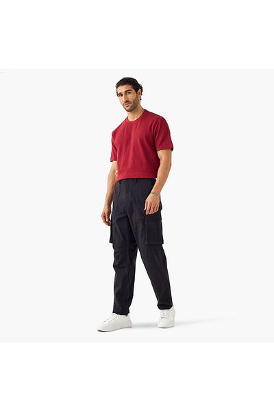 Iconic Relaxed Fit Textured T-shirt
