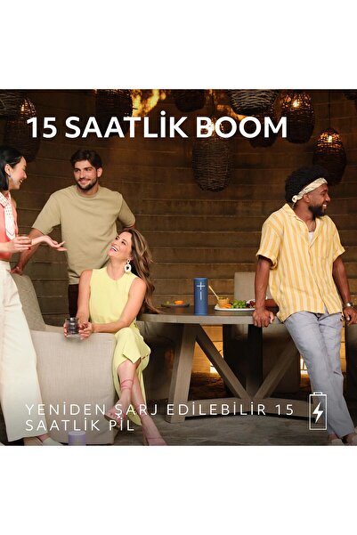 Ultimate Ears BOOM 4 Taşınabilir Su Geçirmez Bluetooth Hoparlör, 360 Derece, 15 Saatlik Pil Ömürlü -