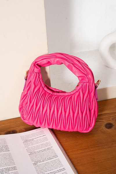 Handley Women's Drawstring Patterned Shoulder Bag