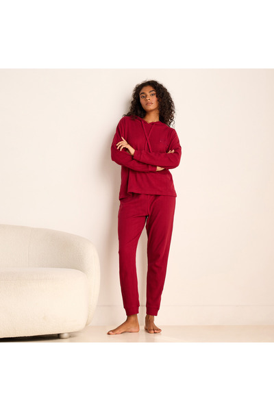 FAV Waffle Textured Pyjama Set