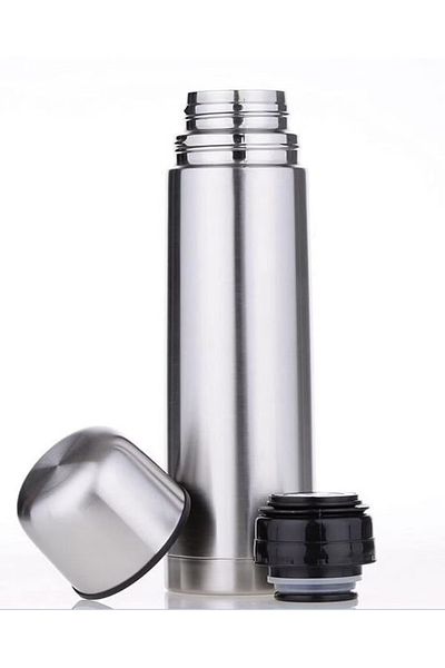 Primo Plus Water Flask, Double Walled Vacuum Insulated Thermos 1L, Durable Stainless-Steel Interior &Exteriord