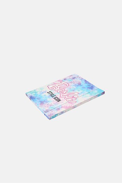 Barbie Style Icon Elasticated Folder, Multicolor