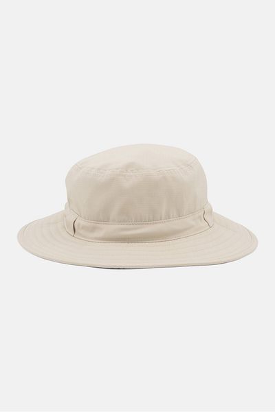 Solar Escape Men Plain Bucket Hat, Beige