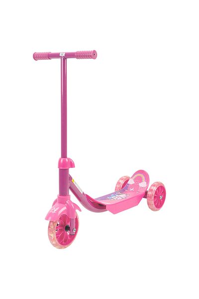 ACTION ONE Trotineta de copii Little Rainbow Unicorn, roz