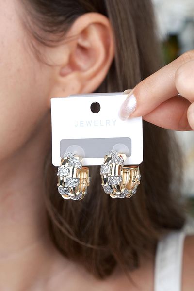 Jack Ferrero Luxury Steel/Not Darkening /Women's Earrings