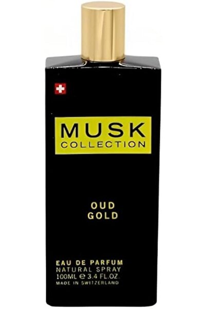 MUSK COLLECTION عود جولد بخاخ طبيعي 100 مل 3.4 أونصة سائلة