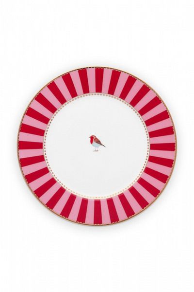 PIP Farfurie Love Birds Stripe 17cm