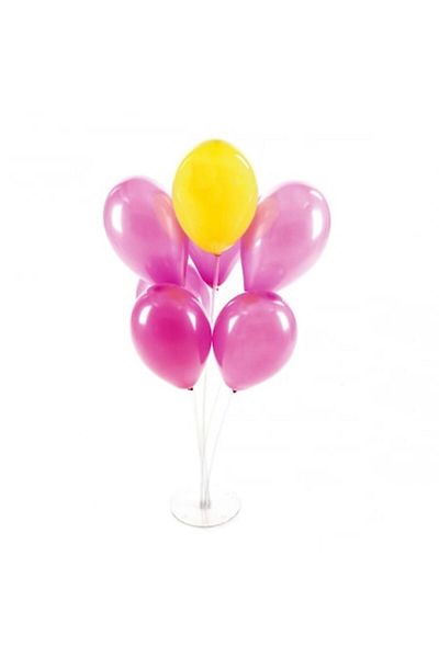 OEM Support 7 Balloons Latex, Plastic, Transparent, 70 cm