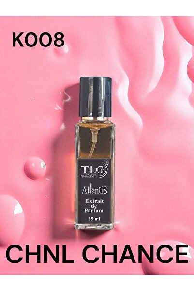 TLG TLGK008e015 Chnl Chance Extrait Kadın Parfümü, 15 ml (Cep Boyu)