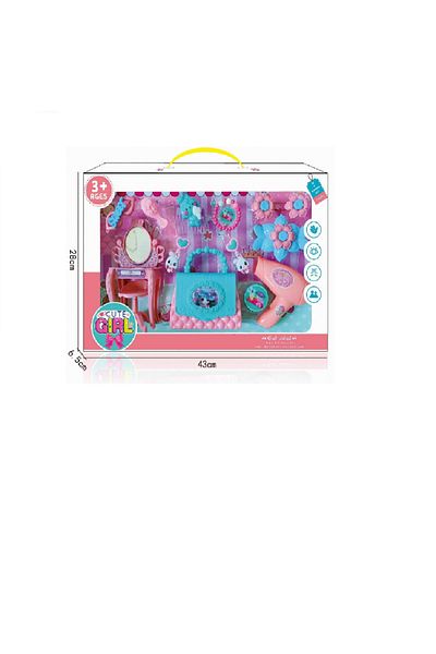 rexa Beauty box with handbag, vanity and hairdryer Beauty salon and fashion toys