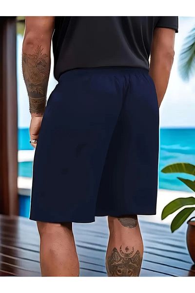 DAXİS Sportwear Company Pachet Advantage de 2 pantaloni scurți pentru bărbați imprimați - Pantaloni scurți pentru bărbați cu croiala confortabilă