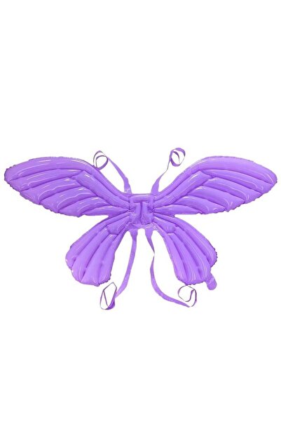 OEM Foil Balloon with Self-Sealing Valve, Butterfly Wings Figurine, 100 cm, Purple
