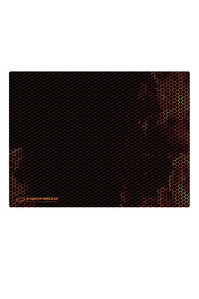 ESPERANZA Mousepad Gaming Esperanza Flame (EGP103R), Maxi, 400 x 300 x 3 mm, Black/Red