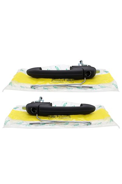 Mira Fiat Marea Door Handle Suit Exterior Front Right Left Stripes Miraglio Black