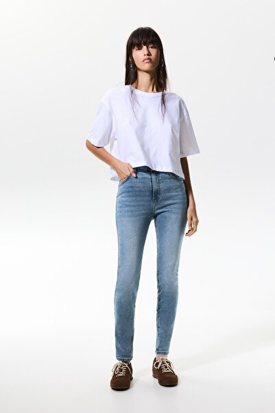 Pull & Bear Yüksek bel skinny jean
