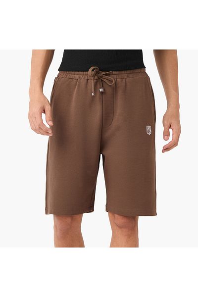 SP Characters NFL Applique Relaxed Fit Shorts with Pockets