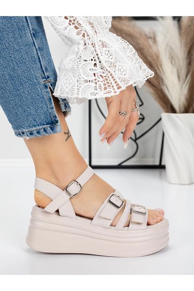 mei Sandale Dama cu Platforma 5H25 Roz | Mei