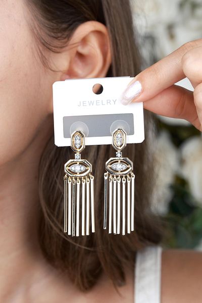 Jack Ferrero Luxury Steel/Not Darkening /Women's Earrings