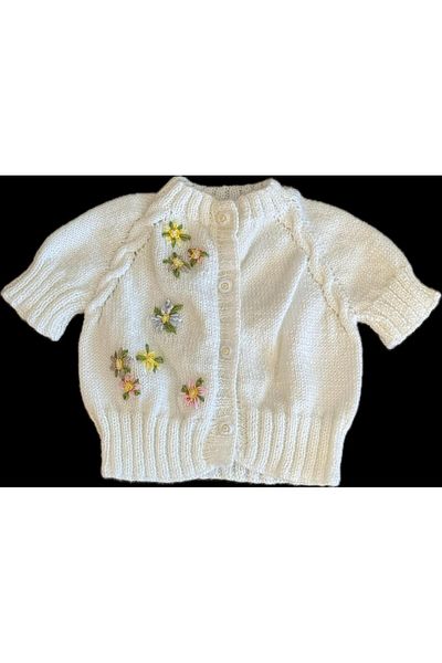 AKG Hand Knitted Baby Vest O - 9 Months