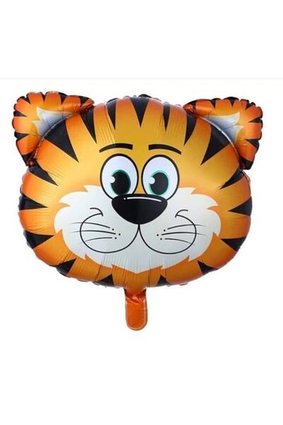 OEM Gigantic foil balloon with self-sealing valve, tiger, 75 cm