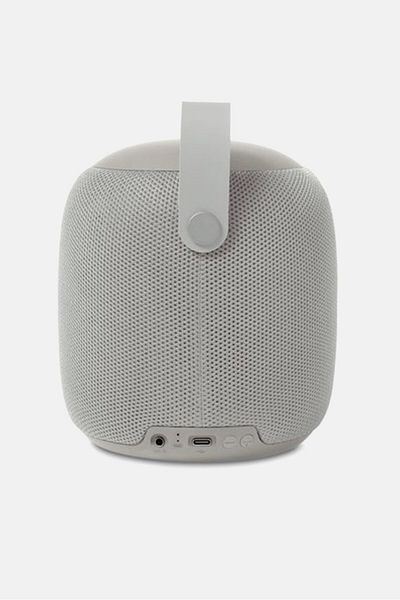 Tchibo Fabric Bluetooth Speaker, Ash Grey