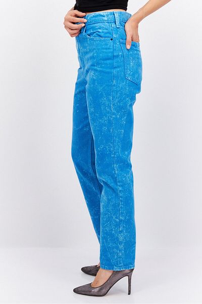 Levi's Women Regular Fit Tie Dye Print Non Stretchable Jeans, Blue