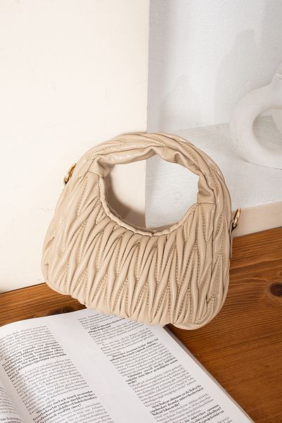 Handley Women's Drawstring Patterned Shoulder Bag