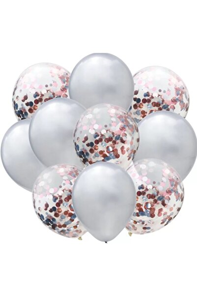 OEM Set 10 Baloane Latex Pentru Petrecere, Alb