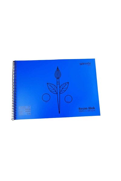 Mynote 25X35 Plastic Cover 25 Leafs Picture Notebook