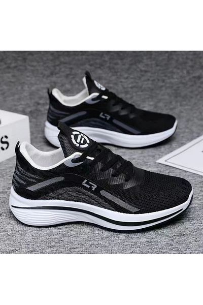 AyShop Men's Lightweight Soft Sole Breathable Sports Running Shoes