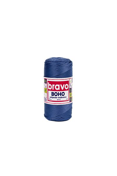 Bravo خيط بوهو مكرامية 200 جرام رقم: 4 235_هاڤي بلو