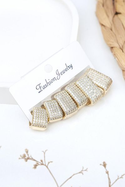 Jack Ferrero Luxury Steel/Not Darkening /Women's Earrings