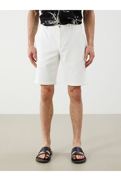 LC Waikiki Black Standard Fit Men's Shorts