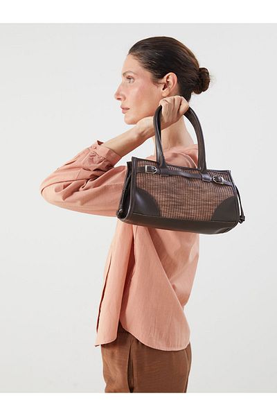 LC Waikiki Brown Women's Shoulder Bag with Detachable Strap