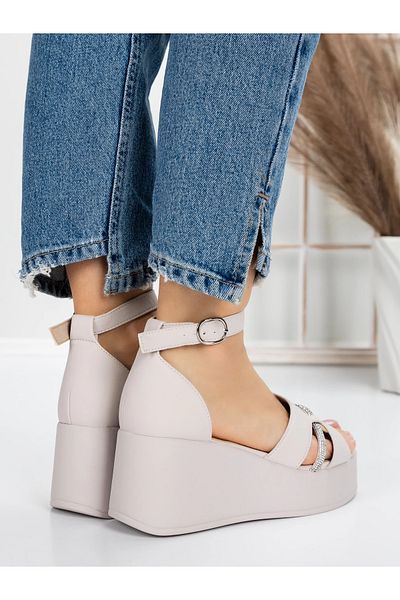 mei Sandale Dama cu Platforma 5SY8 Roz | Mei