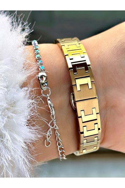 Bentini Women's Wrist Watch with Steel Band - Waterproof, Calendar, 2-Year Warranty