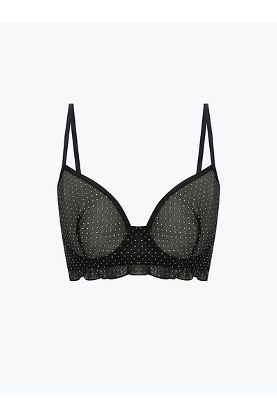 LC Waikiki Black Underwire Unpadded Lace T-Shirt Bra