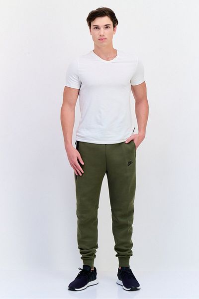 Nike Men Slim Fit Outdoor Sweatpants, Olive