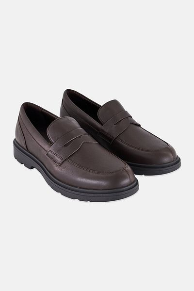 Geox Men U Spherica EC 1 A Slip On Casual Shoes, Coffee Brown