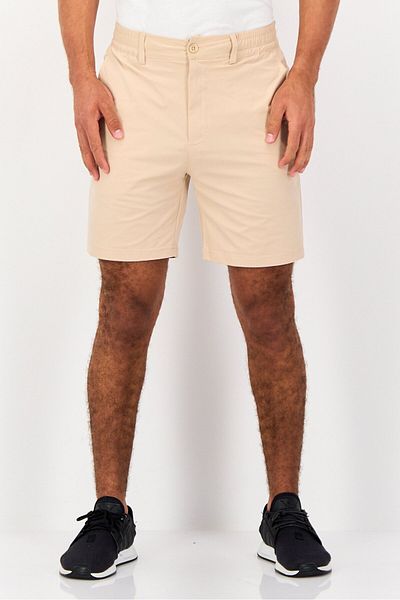 RBX Men Sportswear Fit Outdoor Shorts, Beige