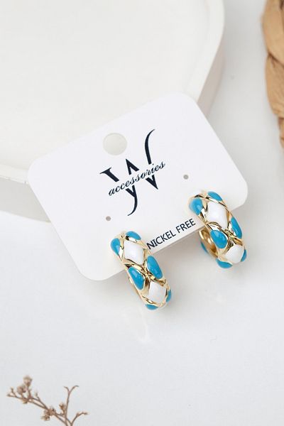 Jack Ferrero Luxury Steel/Not Darkening /Women's Earrings