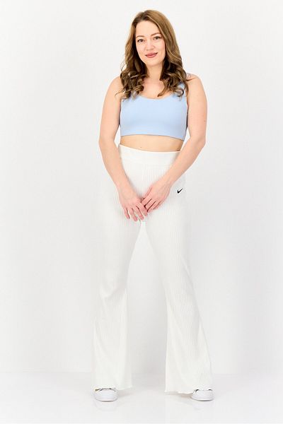 Nike Women Sportswear Fit Outdoor Jersey Pants, White
