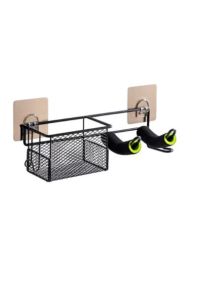 OEM Hair dryer holder, 28 x 8.5 x 8.5 cm, metal, sponge, black