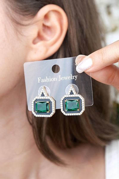 Jack Ferrero Luxury Steel/Not Darkening /Women's Earrings
